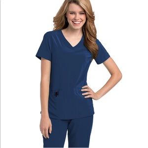 Women’s Navy Blue Scrub Set